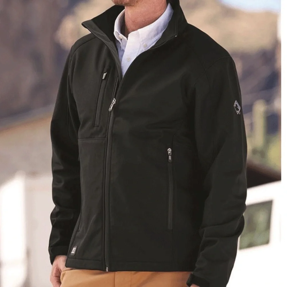 Dri Duck Black Hooded Outdoor Utility Acceleration Mens Jacket Plus Size - Picture 1 of 8